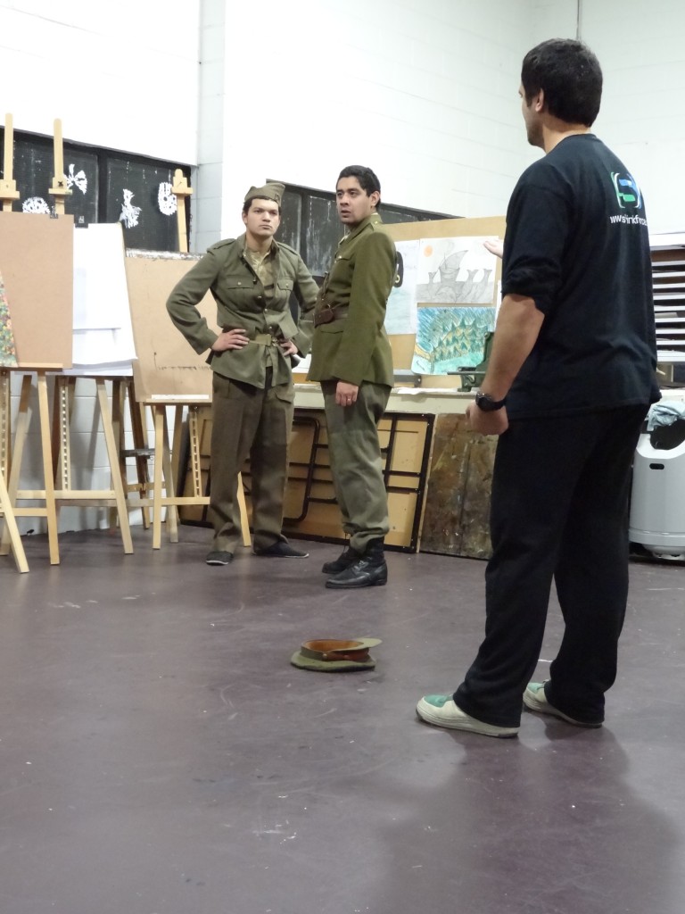 Director with Actors