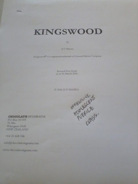 During the two-day workshop, these four words were used to describe "Kingswood" — and upon hearing them I felt inordinately proud.